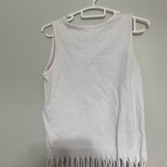 Toddler size small size 6 sleeveless, red, white and blue tank top - Picture 5 of 5